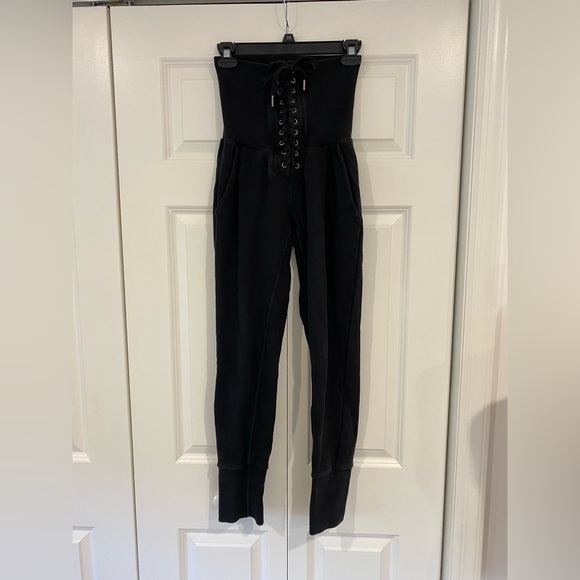 NSF high rise, lace up joggers size M - Picture 6 of 13